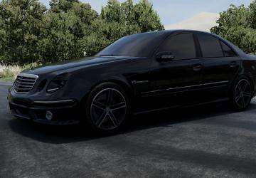 Mercedes-Benz E-Class (W211)версия 1.0 для BeamNG.drive (v0.35.x)