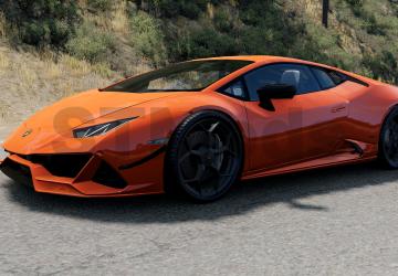 Lamborghini Huracanверсия 1.1 для BeamNG.drive (v0.35.x)