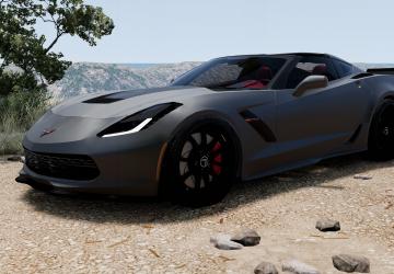 Chevrolet Corvette (C7)версия 1.2 для BeamNG.drive (v0.35.x)