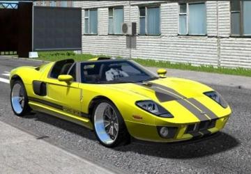 FORD GTX1версия 15.09.20 для City Car Driving (v1.5.9, 1.5.9.2)