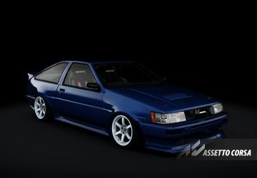 Toyota Corolla Levin 3door GT-V Jbloodверсия 1.0.1 для Assetto Corsa