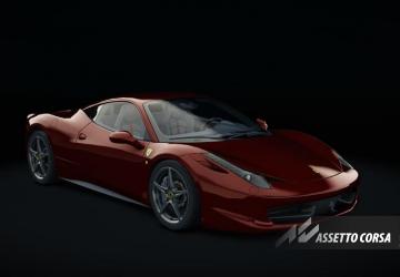 Ferrari 458 Italia Stage 3 Full Tubeверсия 1.0 для Assetto Corsa