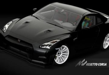 Nissan GT-R Streetверсия 1.1 для Assetto Corsa