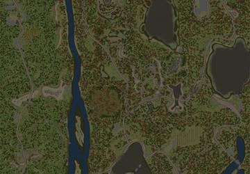 Карта «Цепь озер»версия 06.07.24 для Spintires: MudRunner