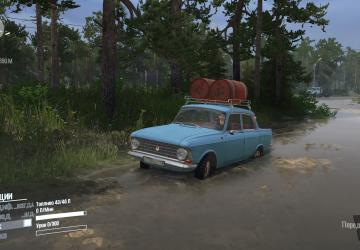 Переработка для пака Москвич 408-412версия 1.4 для Spintires: MudRunner (v25.02.21)