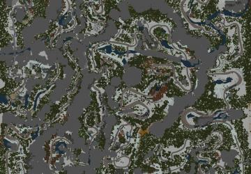 Карта «Siberian Express winter»версия Final для Spintires: MudRunner