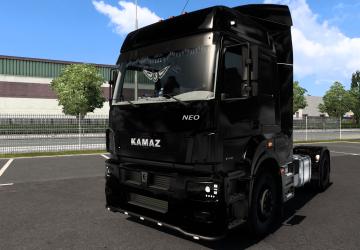 Камаз 5490 NEOверсия 1.1 для Euro Truck Simulator 2 (v1.55.x)