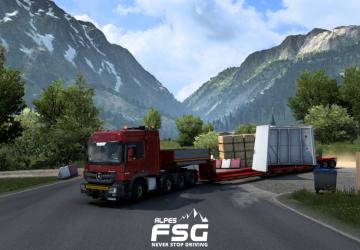 FSG Mapверсия 1.4.3 для Euro Truck Simulator 2 (v1.55.x)