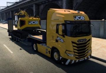 JCB Iveco S-Wayверсия 1.0 для Euro Truck Simulator 2 (v1.53-1.54)