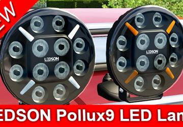 LEDSON Pollux9 LEDверсия 1.5 для Euro Truck Simulator 2 (v1.55.x, 1.56.x)