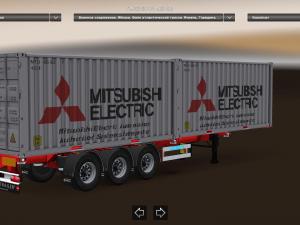 Прицеп D-Tec Flexiверсия 9.0 для Euro Truck Simulator 2 (v1.54.x, - 1.56.x)