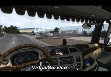 Interiors Addon MAN TG3 2020версия 1.8 для Euro Truck Simulator 2 (v1.55.x)