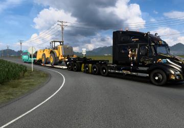 Volvo VNL 2019 8x6 Chassisверсия 1.0 для American Truck Simulator (v1.47.x, - 1.50.x)