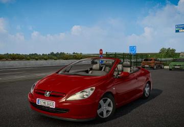 Peugeot 307 CC 2007версия 1.4 для American Truck Simulator (v1.50.x)