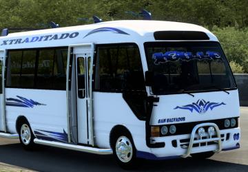 Toyota Coasterверсия 1.1 для American Truck Simulator (v1.49.x, 1.50.x)