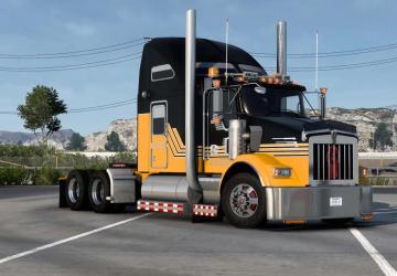 Kenworth T800версия 5.0 Fix для American Truck Simulator (v1.49.x)