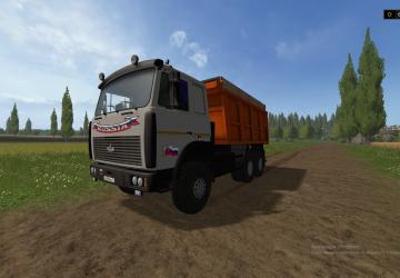 MAZ 5516V со спальникомверсия 1.0 для Farming Simulator 2017