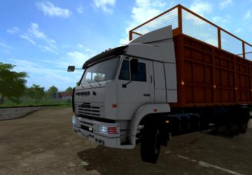 КамАЗ-65117 зерновозверсия 3.0.6 для Farming Simulator 2017 (v1.5.x)