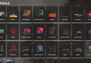 Category Adderверсия 1.0.2.5 для Farming Simulator 2019