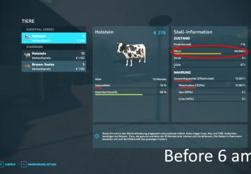 Automatic MilkSaleверсия 1.1.0.0 для Farming Simulator 2022