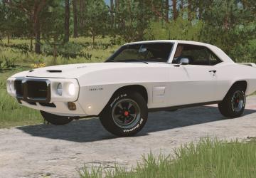 Pontiac Firebird Trans Am 1969версия 1.0.0.0 для Farming Simulator 2022 (v1.14.x)