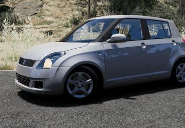 Suzuki Swift (2004-2010)версия 1.7 для BeamNG.drive (v0.35.x)
