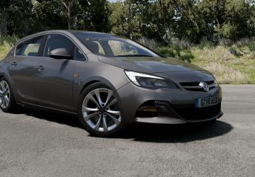Vauxhall Astra (J)версия 1.0 для BeamNG.drive (v0.35.x)