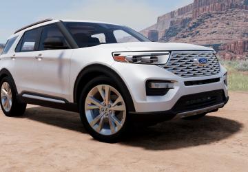 Ford Explorer (2020)версия 1.0 для BeamNG.drive (v0.35.x)