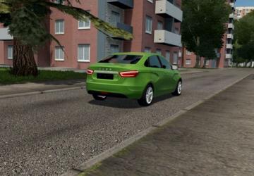 Lada Vestaверсия 31.08.20 для City Car Driving (v1.6.0.0)