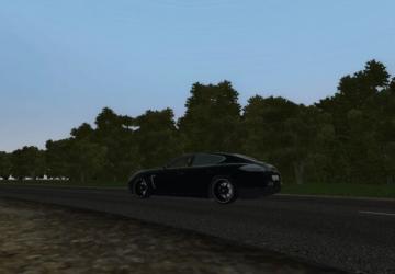 Porsche Panamera Turbo 4.8версия 28.08.20 для City Car Driving (v1.5.9.2)
