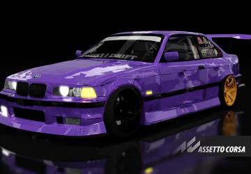 Bmw e36 Coupe low budget driftверсия 1.0 для Assetto Corsa