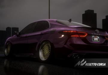 Sayrx Toyota Camry XSE 2018 | Blacked-out Specs V2v5.0 для Assetto Corsa