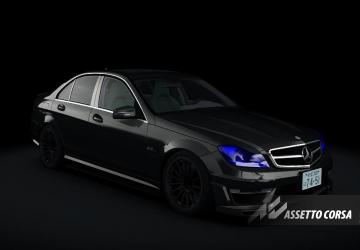 2012 Mercedes-Benz C63 AMG (W204 - der Raser)v1.0 для Assetto Corsa