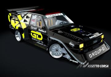 Audi quattro s1 GD 687 Brosверсия 1.0 для Assetto Corsa