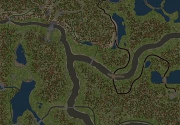 Карта «Глубинка»версия 1 для Spintires: MudRunner (v25.02.21)