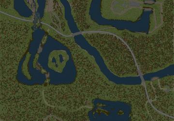Карта «Озеро»версия 1 update для Spintires: MudRunner