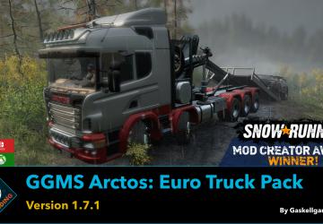 GGMS Arctos: Euro Truck Packверсия 1.7.1 для SnowRunner (v20.0)