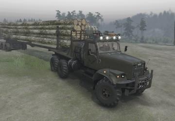 Kraz 255 B1версия 1.2 для SpinTires (v03.03.16)