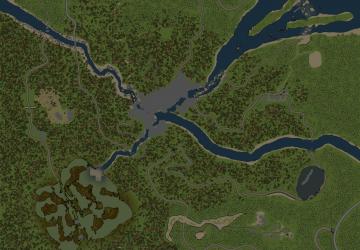 Карта «Приключение китайца в России!»версия 1.0 для SpinTires (v03.03.16)