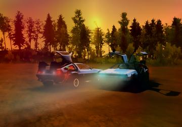 Delorean Time Machineверсия 1.0 для SpinTires (v03.03.16)