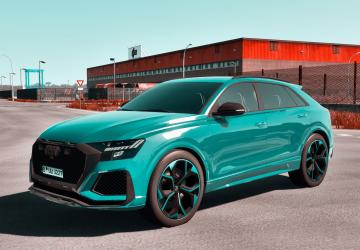 Audi RS Q8 2023версия 1.1 для Euro Truck Simulator 2 (v1.55.x)