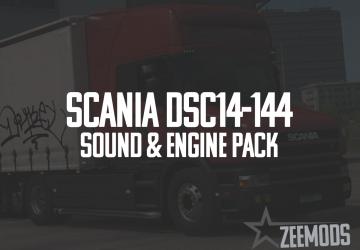 Scania DSC14-144 V8 Sound Engine Packверсия 1.4 для Euro Truck Simulator 2 (v1.50.x, - 1.55.x)