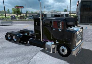 Kenworth Bullnoseверсия 1.1 для American Truck Simulator (v1.49.x)