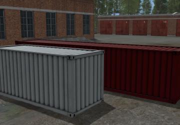 Контейнерыверсия 2.1 для Farming Simulator 2017 (v1.5.x)