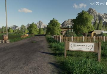 Карта «Hof Talbauer»версия 2.0.0.0 для Farming Simulator 2019 (vv1.7.x)