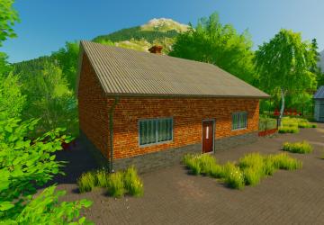 Brick House (Prefab*)версия 1.0.0.0 для Farming Simulator 2022