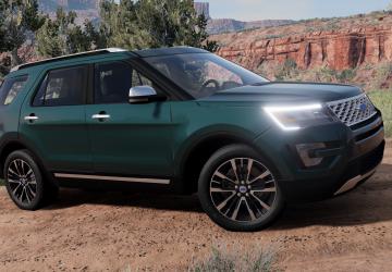Ford Explorer (2016)версия 1.4 для BeamNG.drive (v0.35.x)