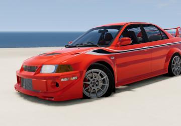Mitsubishi Lancer Evolution VI GSRверсия 1.0 для BeamNG.drive (v0.35.x)