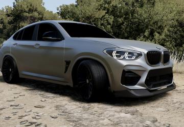 BMW X4M (F98)версия 4.44 для BeamNG.drive (v0.35.x)