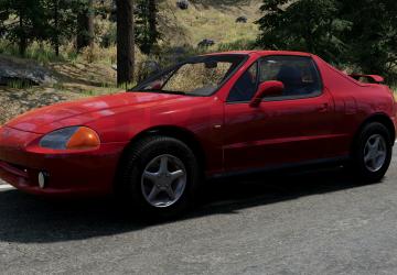 Honda Civic Del Solверсия 1.7 для BeamNG.drive (v0.35.x)